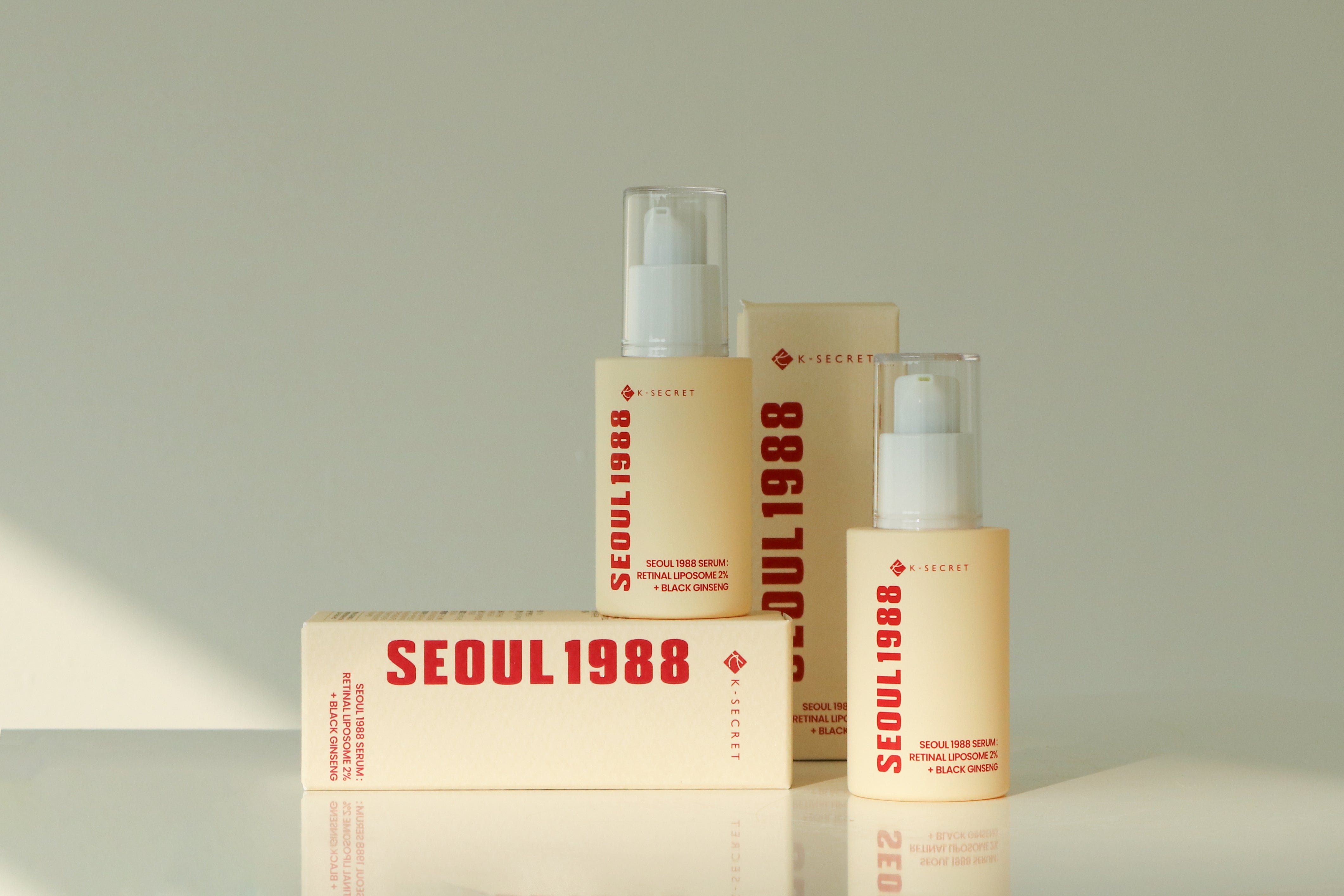 SEOUL 1988 Retinal Liposome 2% + Black Ginseng Serum