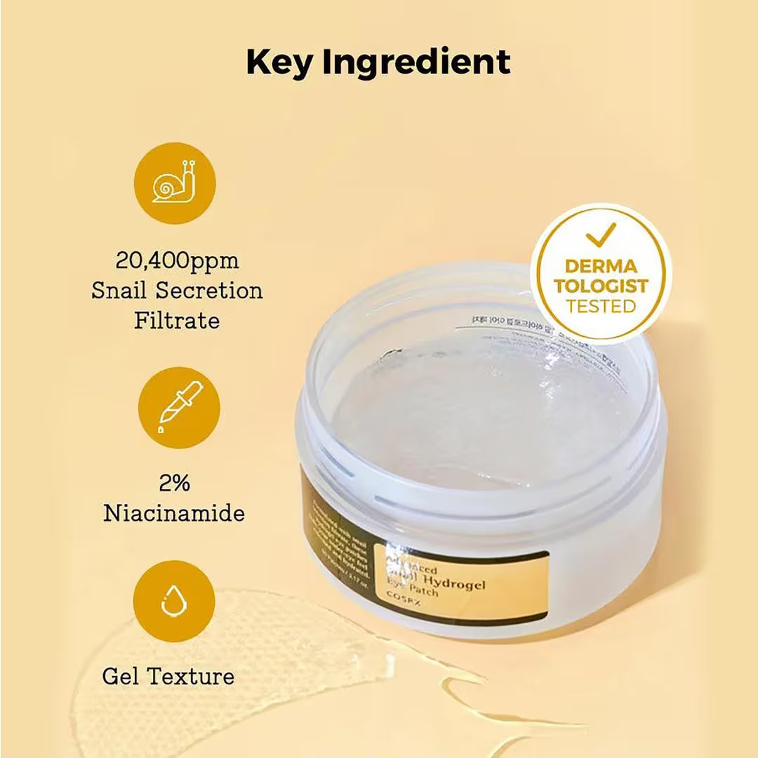 Advanced Snail Hydrogel Eye Patch (60 ea)