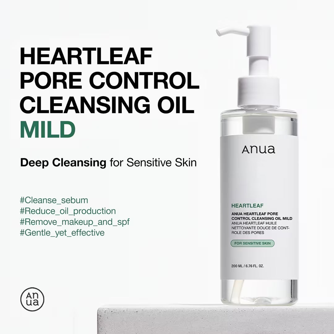 Heartleaf Pore Control Cleansing Oil (Mild)