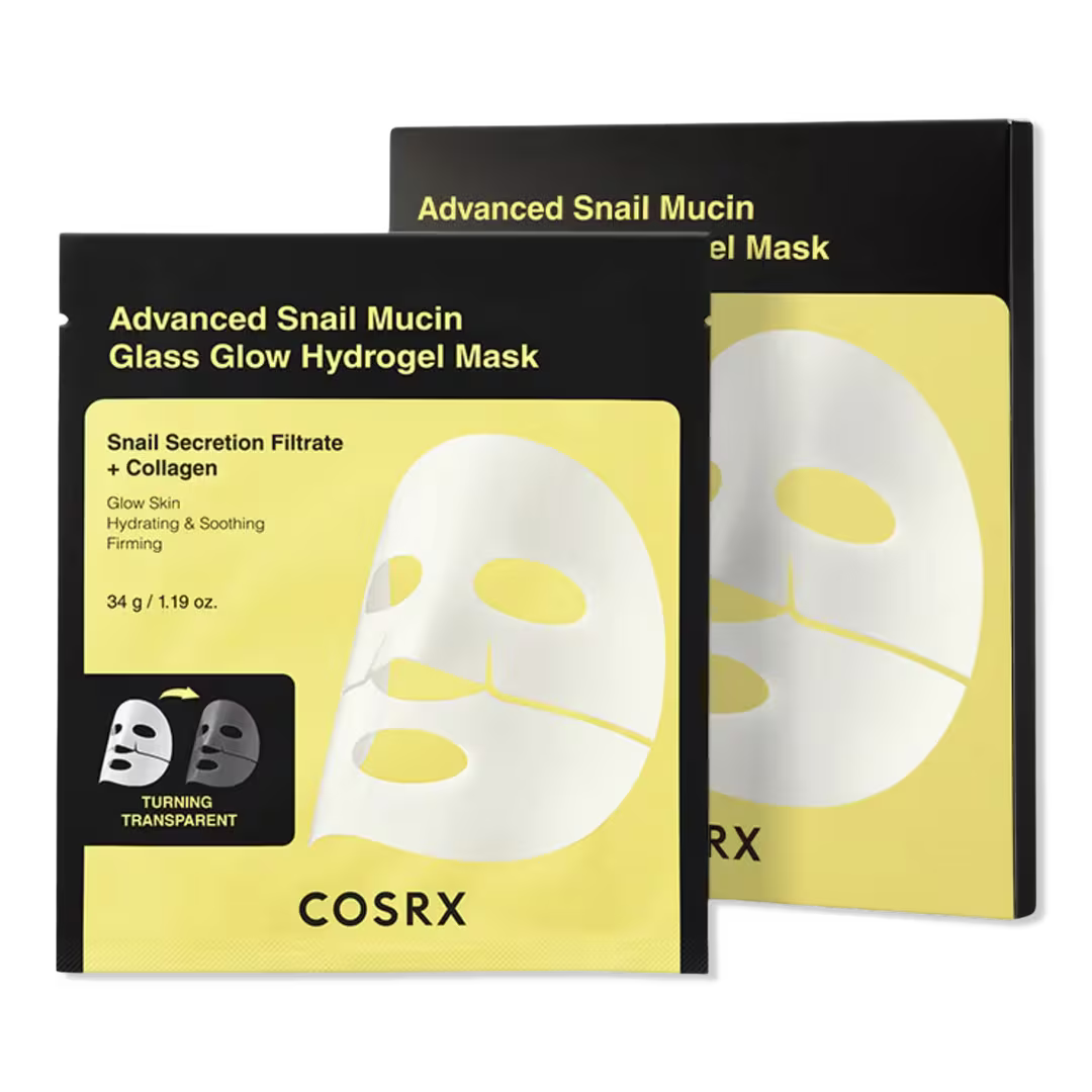 Advanced Snail Mucin Glass Glow Hydrogel Mask (3ea)
