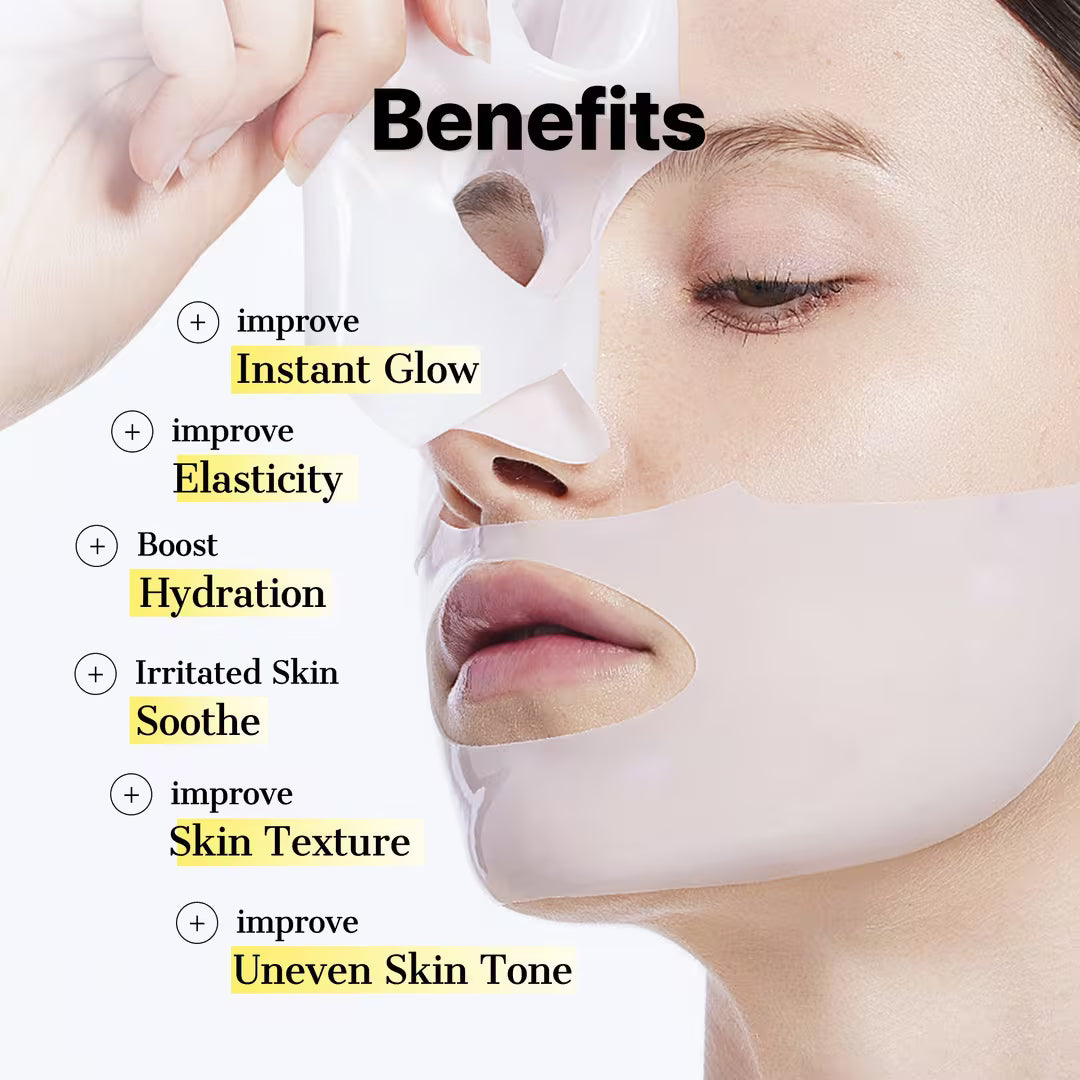 Advanced Snail Mucin Glass Glow Hydrogel Mask (3ea)