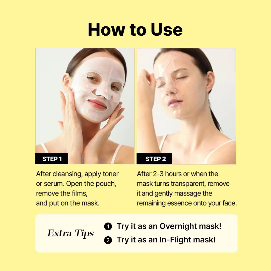 Advanced Snail Mucin Glass Glow Hydrogel Mask (3ea)