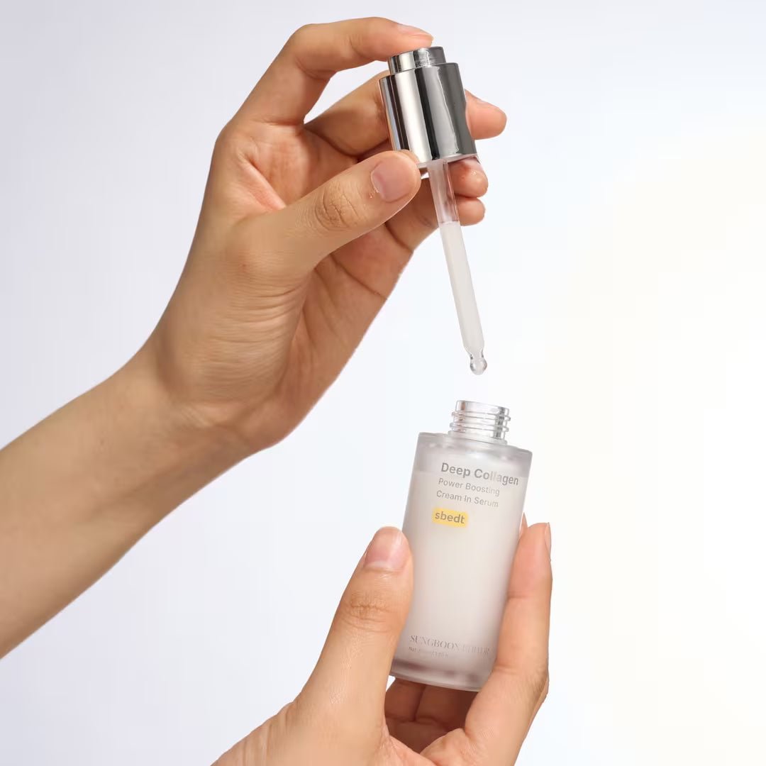Deep Collagen Power Boosting Cream In Serum
