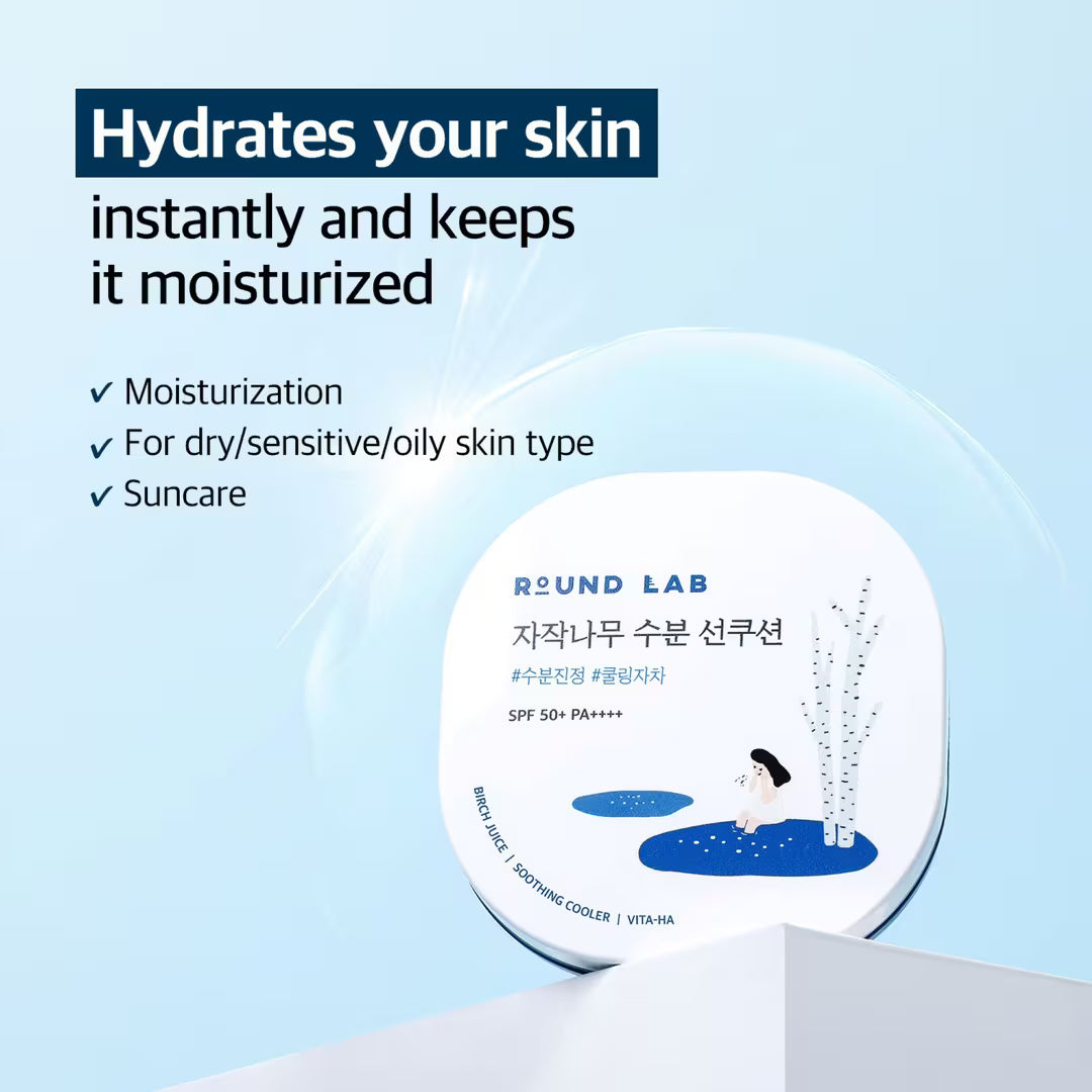 Birch Juice Moisturizing UV Lock Sun Cushion