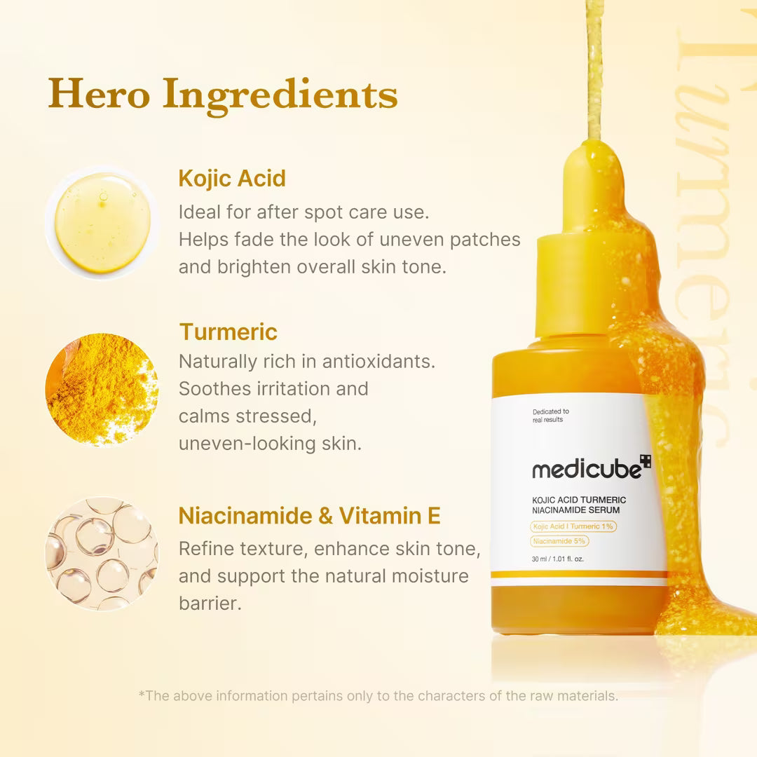 Kojic Acid Turmeric Niacinamide Serum