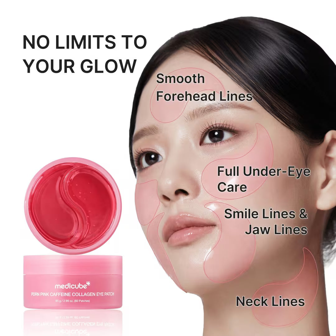 Pdrn Pink Caffeine Collagen Eye Patch