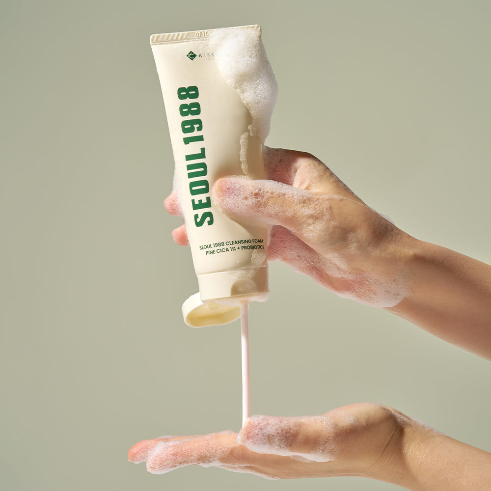 SEOUL 1988 Pine Cica 1% + Probiotics Cleansing Foam
