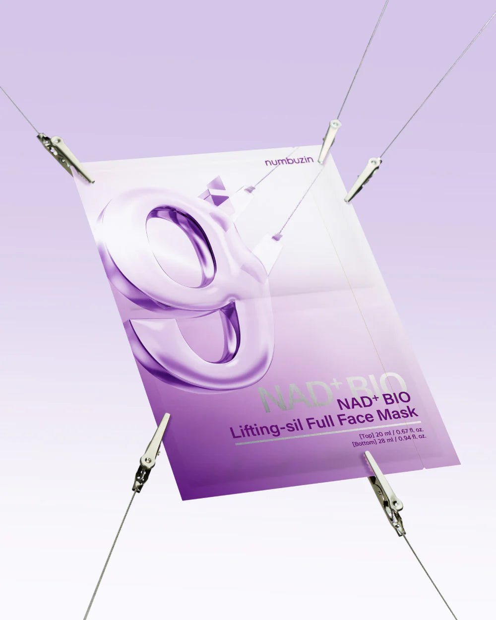No.9 NAD Bio Lifting Full Cover Facial Mask (4ea)