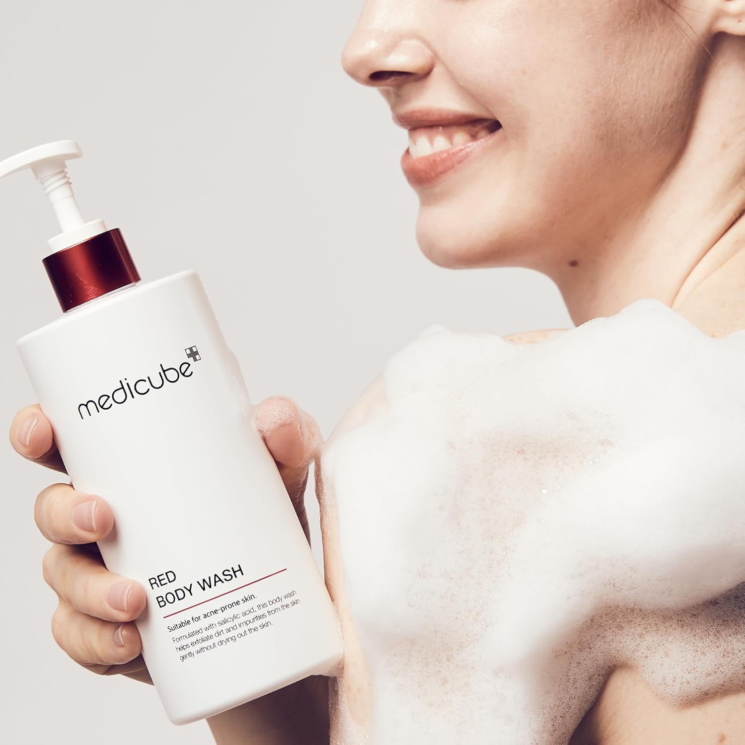 Red Acne Body Wash
