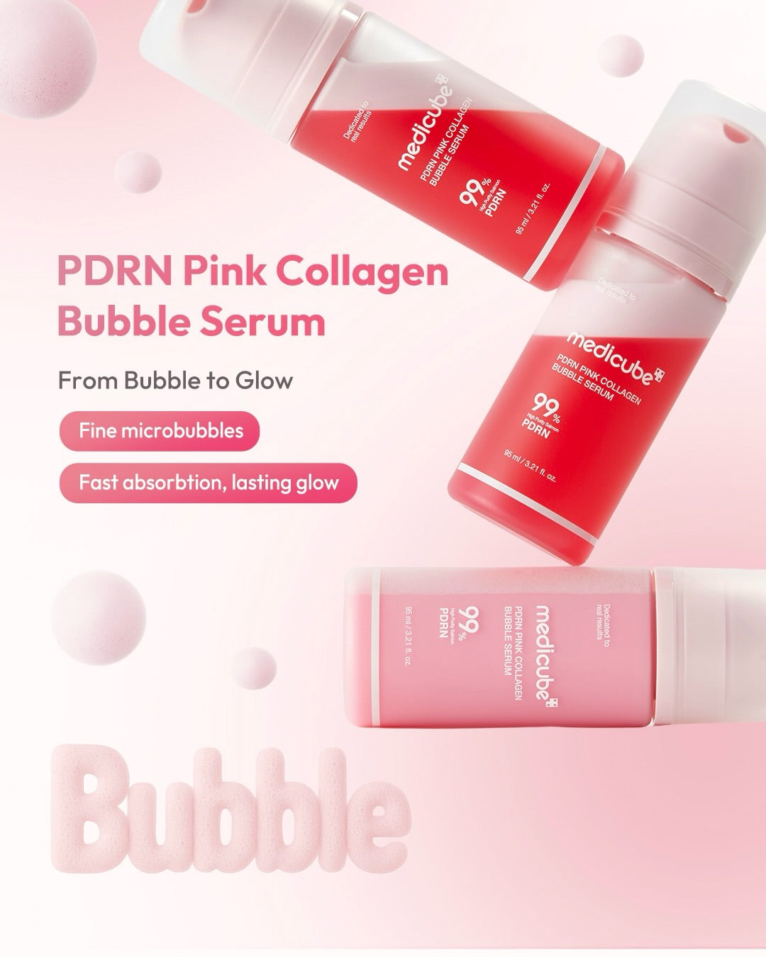 Pdrn Pink Collagen Bubble Serum