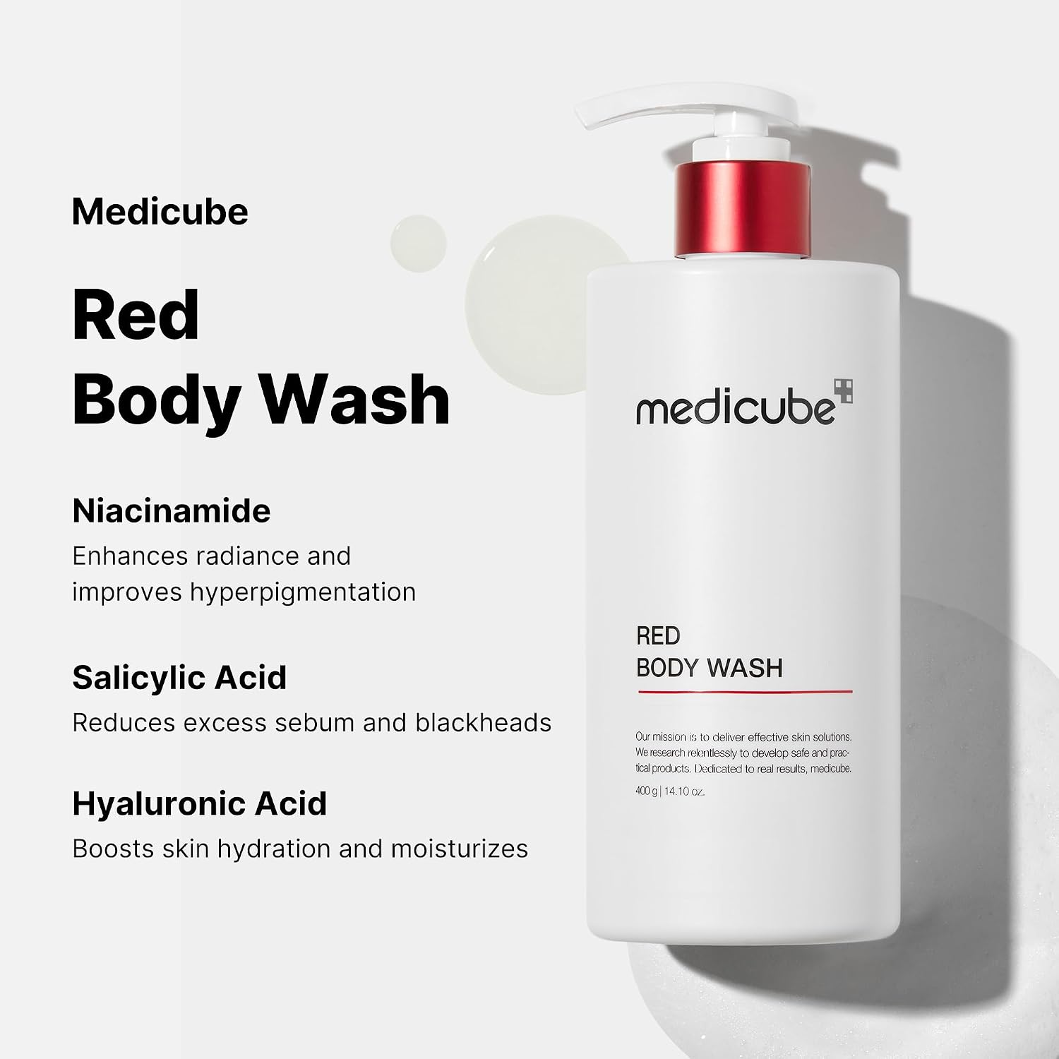 Red Acne Body Wash