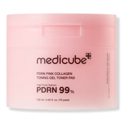 PDRN Pink Collagen Toning Gel Toner Pad (70pcs)