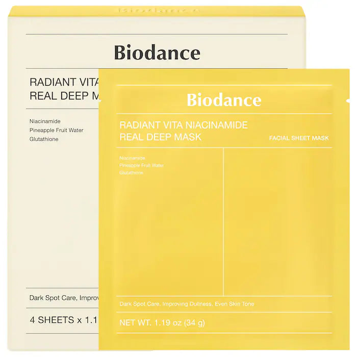 Radiant Vita Niacinamide Real Deep Mask (4ea)
